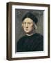 Portrait of Christopher Columbus-Ridolfo Ghirlandaio-Framed Art Print