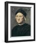 Portrait of Christopher Columbus-Ridolfo Ghirlandaio-Framed Art Print