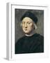 Portrait of Christopher Columbus-Ridolfo Ghirlandaio-Framed Art Print