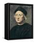 Portrait of Christopher Columbus-Ridolfo Ghirlandaio-Framed Stretched Canvas