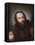 Portrait of Christopher Columbus-Giuseppe Nogari-Framed Stretched Canvas