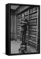 Portrait of Circuit Federal Judge Clement Haynsworth in His Home Office, Greenville, SC, 1969-Alfred Eisenstaedt-Framed Stretched Canvas