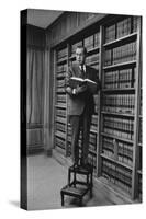 Portrait of Circuit Federal Judge Clement Haynsworth in His Home Office, Greenville, SC, 1969-Alfred Eisenstaedt-Stretched Canvas