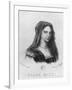 Portrait of Clara Gazul-Etienne Jean Delecluze-Framed Giclee Print