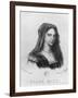 Portrait of Clara Gazul-Etienne Jean Delecluze-Framed Giclee Print