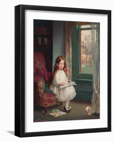 Portrait of Clara Hughes, 1902-Sir William Orpen-Framed Giclee Print