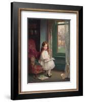 Portrait of Clara Hughes, 1902-Sir William Orpen-Framed Giclee Print