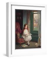 Portrait of Clara Hughes, 1902-Sir William Orpen-Framed Giclee Print