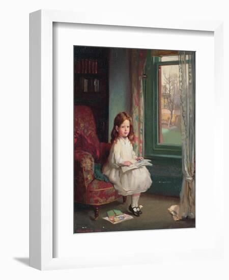 Portrait of Clara Hughes, 1902-Sir William Orpen-Framed Giclee Print