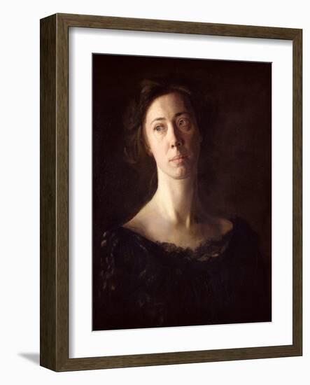 Portrait of Clara J. Mather-Thomas Cowperthwait Eakins-Framed Giclee Print