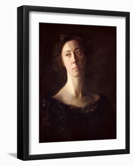 Portrait of Clara J. Mather-Thomas Cowperthwait Eakins-Framed Giclee Print