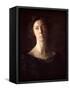 Portrait of Clara J. Mather-Thomas Cowperthwait Eakins-Framed Stretched Canvas