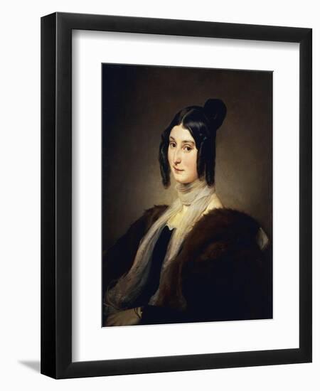 Portrait of Clara Maffei, 1845-Francesco Hayez-Framed Giclee Print