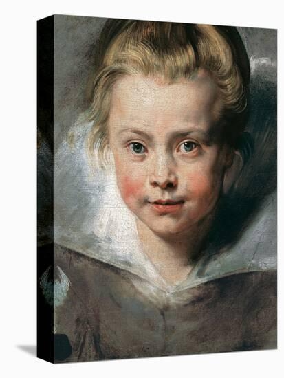 Portrait of Clara Serena Rubens-Peter Paul Rubens-Stretched Canvas