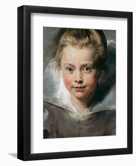 Portrait of Clara Serena Rubens-Peter Paul Rubens-Framed Giclee Print