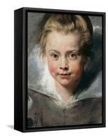 Portrait of Clara Serena Rubens-Peter Paul Rubens-Framed Stretched Canvas