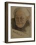 Portrait of Clara Zetkin (1857-193), 1921-Nikolai Andreevich Andreev-Framed Giclee Print