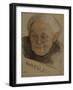 Portrait of Clara Zetkin (1857-193), 1921-Nikolai Andreevich Andreev-Framed Giclee Print