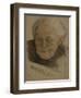 Portrait of Clara Zetkin (1857-193), 1921-Nikolai Andreevich Andreev-Framed Giclee Print