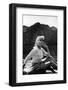 Portrait of Clare Boothe Luce in Majorca, Spain, 1962-Alfred Eisenstaedt-Framed Photographic Print