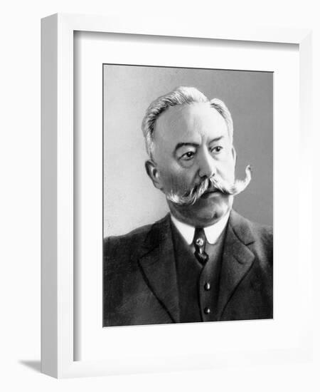 Portrait of Claude Augé-null-Framed Giclee Print