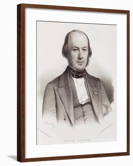 Portrait of Claude Bernard-null-Framed Giclee Print