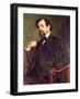 Portrait of Claude Debussy (1862-1918) 1902-Marcel Andre Baschet-Framed Giclee Print