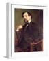 Portrait of Claude Debussy (1862-1918) 1902-Marcel Andre Baschet-Framed Giclee Print