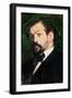 Portrait of Claude Debussy-Jacques-emile Blanche-Framed Giclee Print
