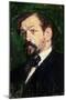 Portrait of Claude Debussy-Jacques-emile Blanche-Mounted Giclee Print