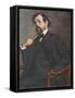 Portrait of Claude Debussy-Jacques-emile Blanche-Framed Stretched Canvas