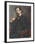 Portrait of Claude Debussy-Jacques-emile Blanche-Framed Giclee Print