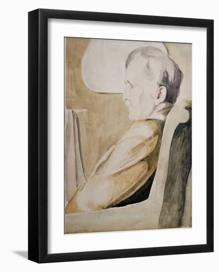 Portrait of Claude Flight-Edith Lawrence-Framed Giclee Print