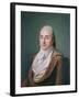 Portrait of Claude Henri de Rouvroy, Count of Saint-Simon, aged 35, 1848-Hippolyte Ravergie-Framed Giclee Print