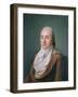 Portrait of Claude Henri de Rouvroy, Count of Saint-Simon, aged 35, 1848-Hippolyte Ravergie-Framed Giclee Print