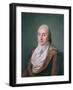 Portrait of Claude Henri de Rouvroy, Count of Saint-Simon, aged 35, 1848-Hippolyte Ravergie-Framed Giclee Print