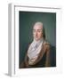 Portrait of Claude Henri de Rouvroy, Count of Saint-Simon, aged 35, 1848-Hippolyte Ravergie-Framed Giclee Print