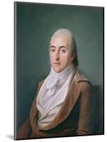 Portrait of Claude Henri de Rouvroy, Count of Saint-Simon, aged 35, 1848-Hippolyte Ravergie-Mounted Giclee Print