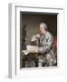 Portrait of Claude-Henri Watelet-Jean-Baptiste Greuze-Framed Giclee Print