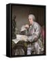 Portrait of Claude-Henri Watelet-Jean-Baptiste Greuze-Framed Stretched Canvas