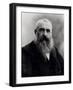 Portrait of Claude Monet (1841-1926) 1901 (B/W Photo)-Nadar-Framed Giclee Print