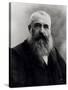 Portrait of Claude Monet (1841-1926) 1901 (B/W Photo)-Nadar-Stretched Canvas