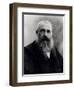 Portrait of Claude Monet (1841-1926) 1901 (B/W Photo)-Nadar-Framed Premium Giclee Print