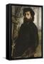 Portrait of Claude Monet, c.1875-Pierre-Auguste Renoir-Framed Stretched Canvas