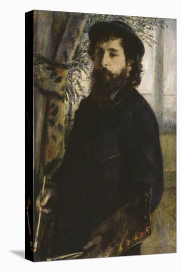 Portrait of Claude Monet, c.1875-Pierre-Auguste Renoir-Stretched Canvas