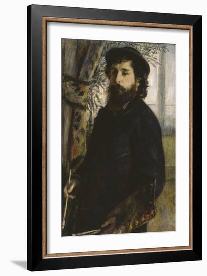 Portrait of Claude Monet, c.1875-Pierre-Auguste Renoir-Framed Giclee Print