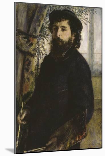 Portrait of Claude Monet, c.1875-Pierre-Auguste Renoir-Mounted Giclee Print