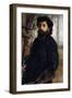 Portrait of Claude Monet with Palette, 1875-Pierre-Auguste Renoir-Framed Giclee Print