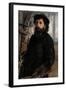 Portrait of Claude Monet-Pierre-Auguste Renoir-Framed Art Print