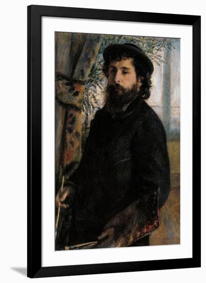 Portrait of Claude Monet-Pierre-Auguste Renoir-Framed Art Print